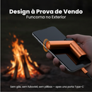 Design à Prova de Vento — Funciona no Exterior
